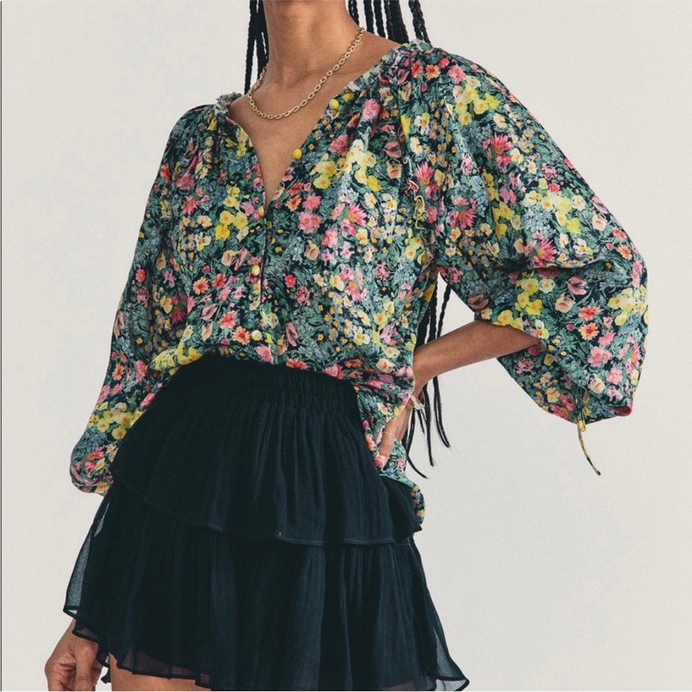 LoveShackFancy Nessa Top
